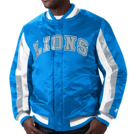 Detroit-Lions-Blue-Stripe-Satin-Jacket.webp