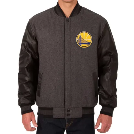 Golden-State-Warriors-Varsity-Charcoal-and-Black-Jacket.webp