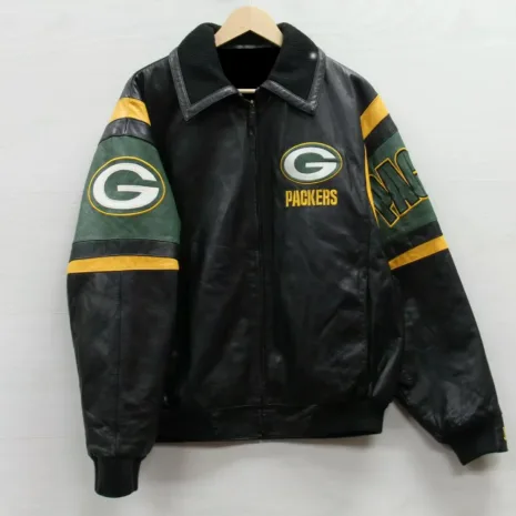 Green-Bay-Packers-NFL-Black-Leather-Jacket.webp