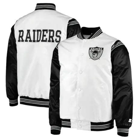 Las-Vegas-Raiders-Historic-Renegade-Satin-White-Black-Jacket.webp