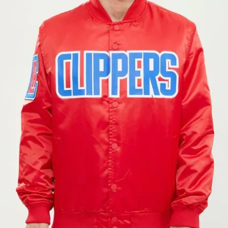 Los-Angeles-Clippers-Wordmark-Satin-Red-Jacket.webp