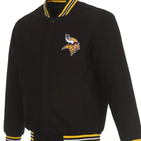 Minnesota-Vikings-Black-Wool-Bomber-Jacket.webp