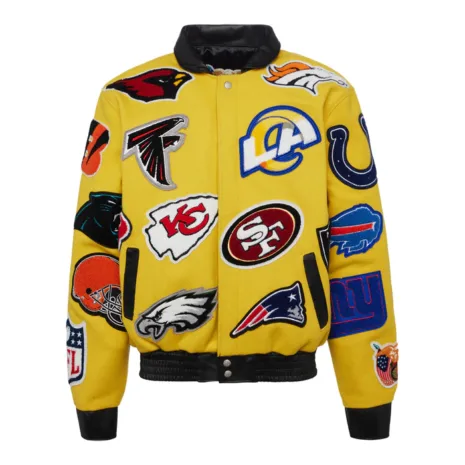 NFL-Collage-Wool-Leather-Yellow-Jacket.webp