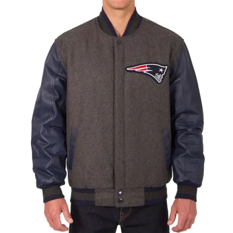 New-England-Patriots-Charcoal-and-Blue-Varsity-Jacket.webp