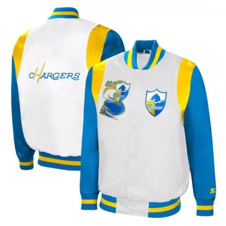 The-All-American-LA-Chargers-White-Powder-Blue-Satin-Jacket.webp
